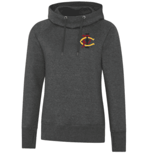 L2045 ATC Esactive Vintage Ladies' Hooded Sweatshirt - Charcoal Heather