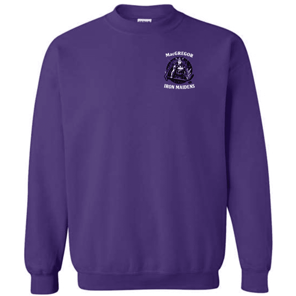 G180 Gildan Heavy Blend Fleece Crew Sweatshirt - Purple