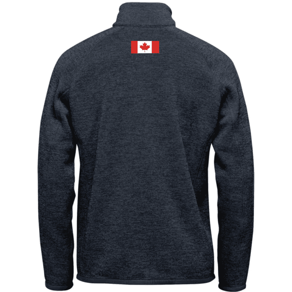 FHZ-1 Stormtech Men's Avalante Full Zip Fleece Jacket - Navy Heather - Image 2